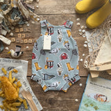 Fish 'n' Ships Bloomer Romper