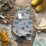 Harbour Collection Samples Short Romper | Stock