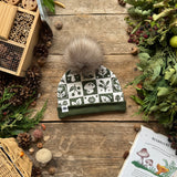 Forager's Quilt Bobble Hat