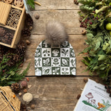 Forager's Quilt Bobble Hat