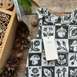 Forager's Quilt Footed Romper