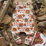 Ghostly Garden Long Romper
