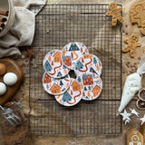 Gingerbread Village Breast Pads