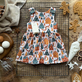 Gingerbread Village Dress