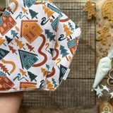 Gingerbread Village Dribble Bib