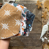 3 Set Dribble Bibs | Gingerbread Collection