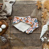 Gingerbread Village Dribble Bib