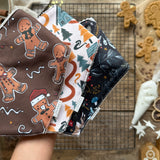 3 Set Dribble Bibs | Gingerbread Collection