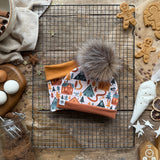 Gingerbread Village Bobble Hat