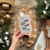 Golden Wishes Long Romper