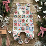 Granny's Crochet Footed Romper