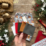 Green Santa Stripe Long BeeJamas