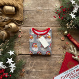 Green Santa Stripe T-shirts