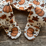 Rustic Pumpkins Footed Romper | Ready To Post