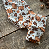 Rustic Pumpkins Slim Leggings | Stock