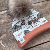 Equestrian Bobble Hat | Stock