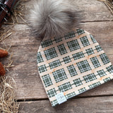 Manor Check Bobble Hat | SALE