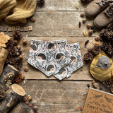 Hedgehog Hideaway Dribble Bib