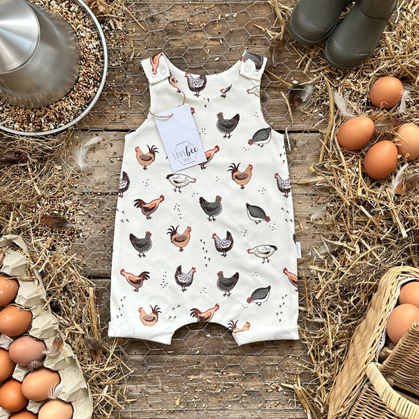 PERFECTLY IMPERFECT Short Romper | Hens