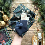 Highland Tartan Footed Romper