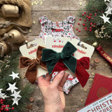 Holiday Truck Bloomer Romper