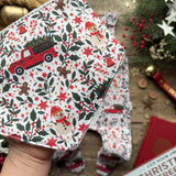 Holiday Truck Dribble Bib