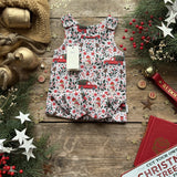Holiday Truck Footed Romper