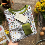 Hop, Skip & Grow Long BeeJamas