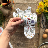 Hop, Skip & Grow Footed Romper