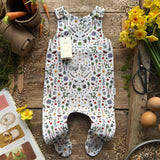 Hop, Skip & Grow Footed Romper