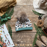 Leopard Bobble Hat