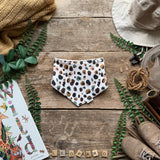 Leopard Dribble Bib