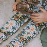 Jurassic Jungle Slim Leggings