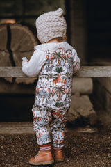 Safari Storybook Long Romper