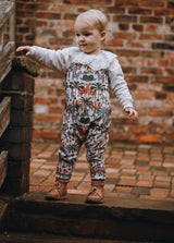 Safari Storybook Long Romper