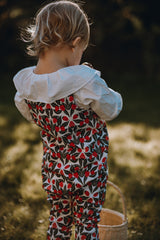 Strawberry Serve Long Romper