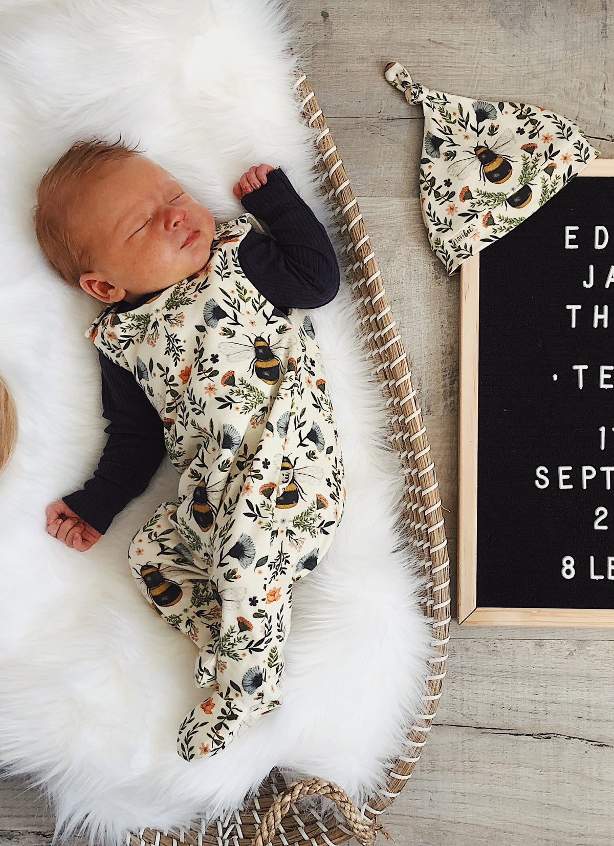 My own little bee first outfit home