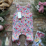 Merry Meadow Footed Romper