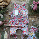 Merry Meadow Footed Romper