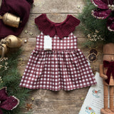 Mulberry Check Dress