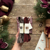 Mulberry Check Dress