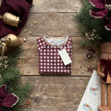 Mulberry Check Short Set