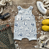 Nautical Knots Short Romper | SALE