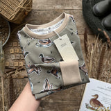 Olive Mallard Long BeeJamas