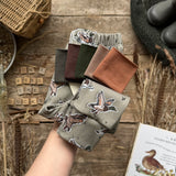 Olive Mallard Slim Leggings