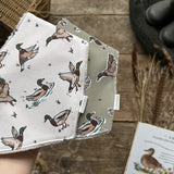 Cream Mallard Dribble Bib