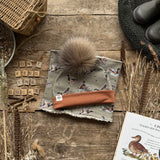 Olive Mallard Printed Snood