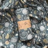 Cosmic Night Organic Double Gauze Swaddle | BRAND NEW