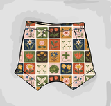 Patchwork Blooms Shorts | Ready To Post