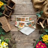 Patchwork Blooms Dribble Bib | Stock